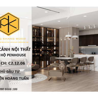 PHỐI CẢNH 3D_ NỘI THẤT CĂN HỘ PENHOUSE