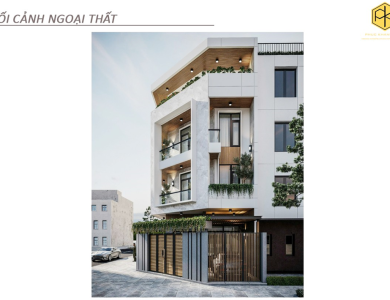 Phối cảnh nội thất nhà phố chủ đầu từ Lê Nhất Tâm