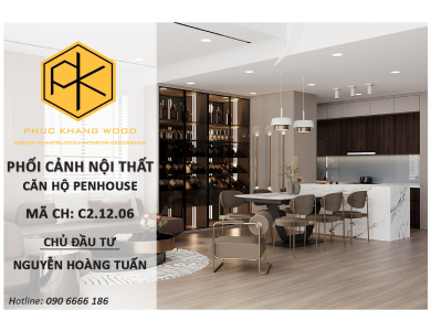 PHỐI CẢNH 3D_ NỘI THẤT CĂN HỘ PENHOUSE