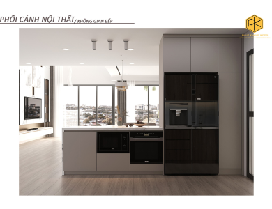 PHỐI CẢNH 3D_ NỘI THẤT CĂN HỘ PENHOUSE
