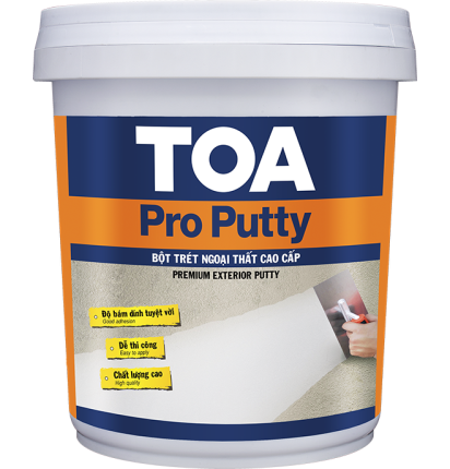 BỘT TRÉT NGOẠI THẤT CAO CẤP TOA PRO PUTTY