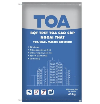 Bột trét ngoại thất cao cấp Toa Wall Mastic