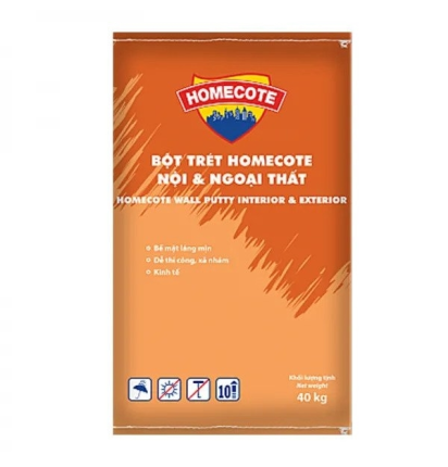 Bột trét nội ngoại thất Toa Homecote