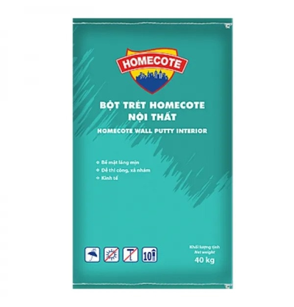 Bột trét nội thất cao cấp Toa Homecote