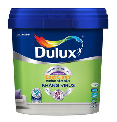 SƠN NỘI THẤT DULUX KHÁNG VISUS BÓNG E017B