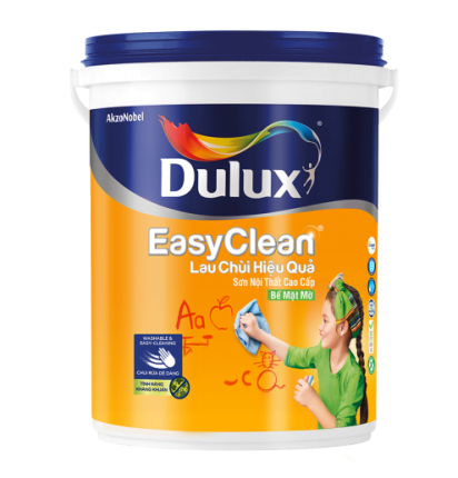 SƠN NỘI THẤT DULUX EASY CLEAN LAU CHÙI HIỆU QUẢ MỜ A991