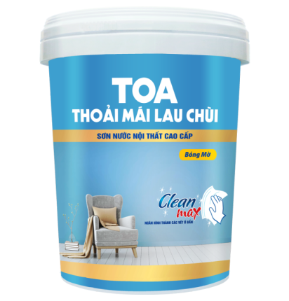 SƠN NỘI THẤT TOA THOẢI MÁI LAU CHÙI BÓNG MỜ