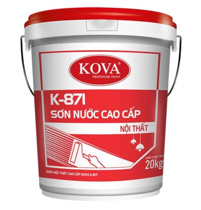 SƠN NỘI THẤT CAO CẤP BÓNG KOVA K-871