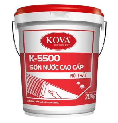SƠN NỘI THẤT BÁN BÓNG KOVA K-5500