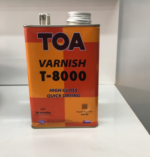 DẦU BÓNG CAO CẤP TOA T-8000 lon 1L