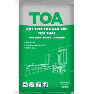 Bột trét nội thất cao cấp Toa Wall Mastic