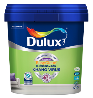SƠN NỘI THẤT DULUX KHÁNG VISUS BÓNG E017B