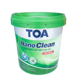 SƠN NỘI THẤT TOA NANO CLEAN SIÊU BÓNG