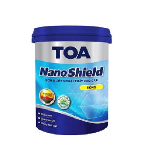 SƠN NGOẠI THẤT CAO CẤP TOA NANOSHIELD BÓNG