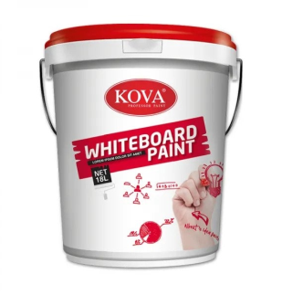 Sơn viết bảng Kova màu trắng bộ 1Kg
