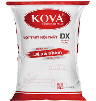Bột trét tường nội thất Kova DX bao 40 kg